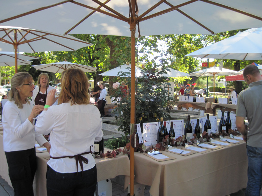 Silent Auction at Pinot Festival (Linda C)