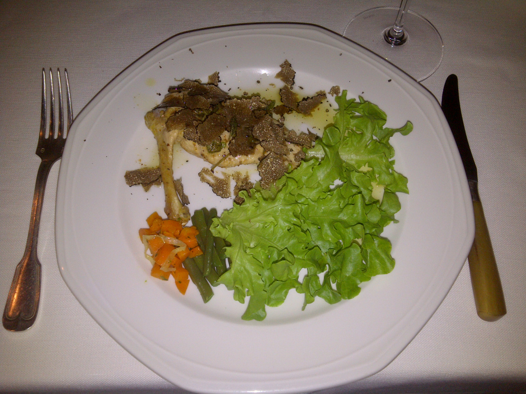 Guinea Fowl with Black Truffle (Linda C)