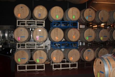 Barrel Room at David Coffaro Estate Vineyard (Linda C)