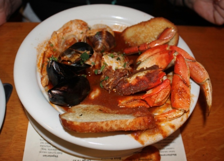 Wonderful Cioppino at Putah Creek Cage (Linda C)