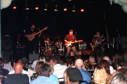 Matty T Band rockin at Palms Playhouse Winters (Linda C)