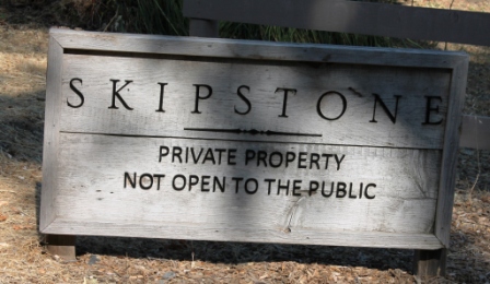 Private Property Skipstone Ranch (Linda C)