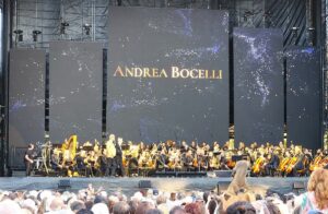 Bocelli Creates Magic at Charles Krug Winery, Napa Valley